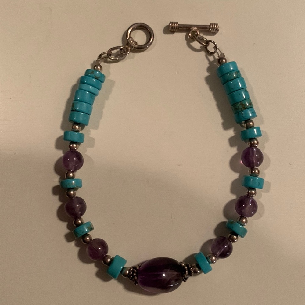 Natural stone bracelet